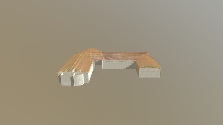 Nursing Home Roof 3D Model