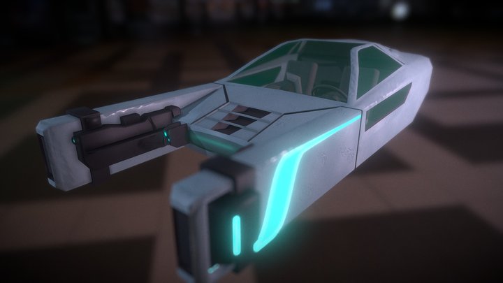 Blade Runner Car 3D Model