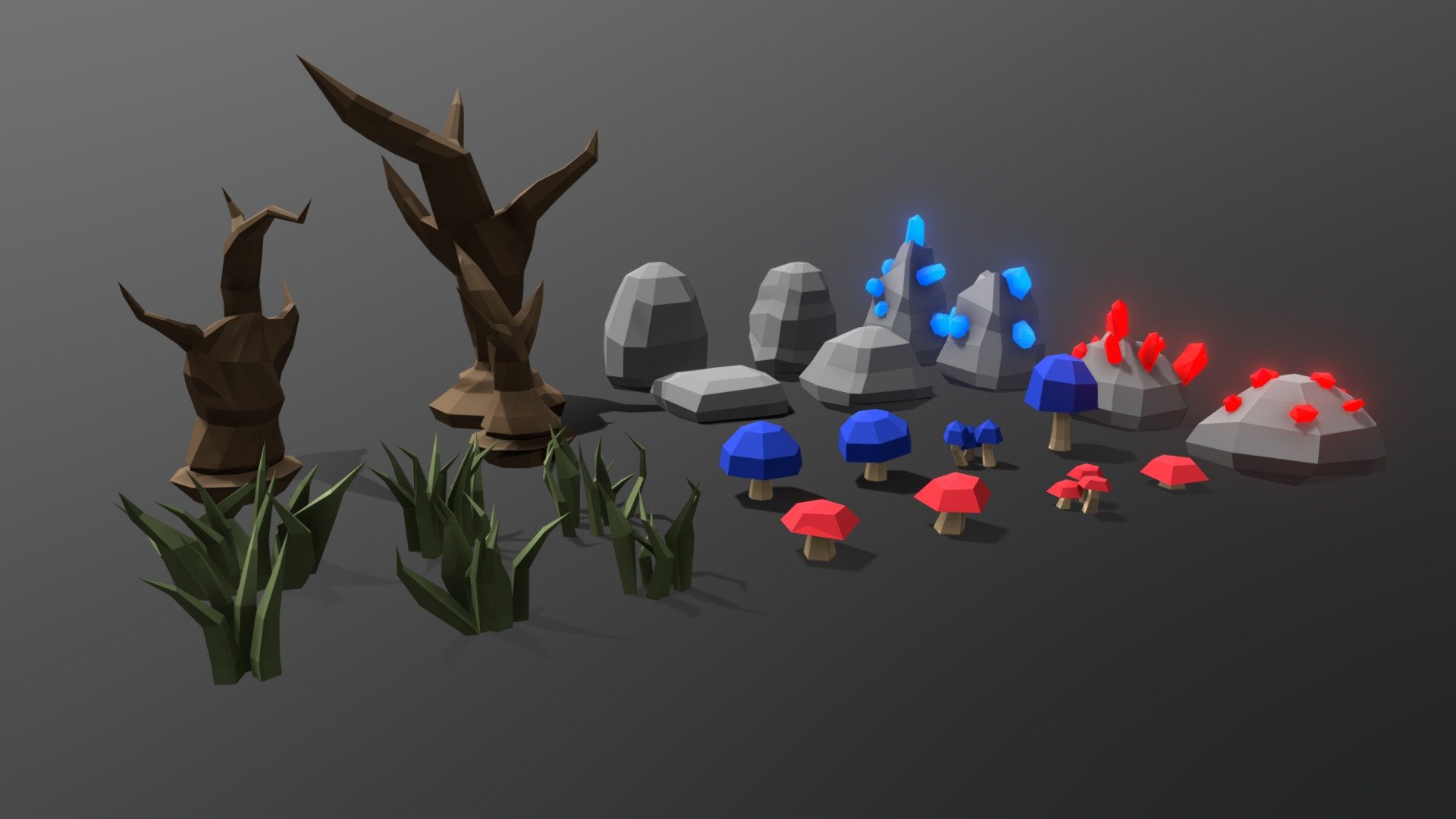 Asset lowpoly Nature