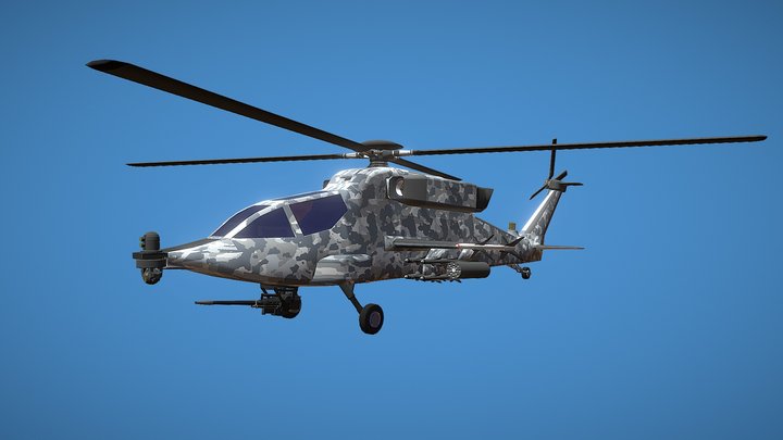 AH 71 Spartan 3D Model