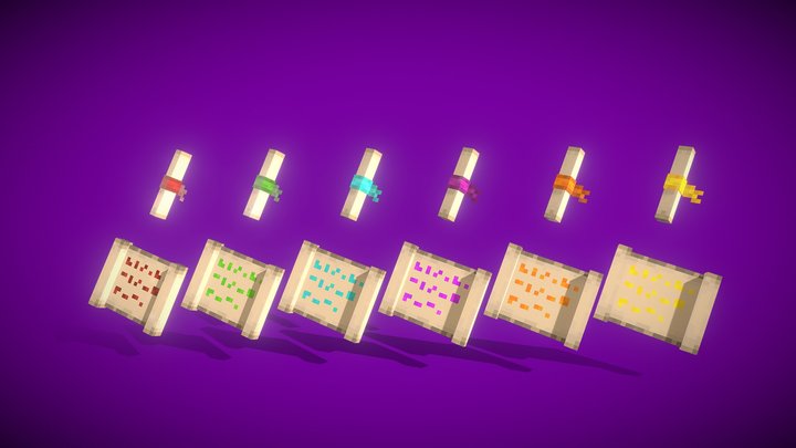 Tomes 3D Model