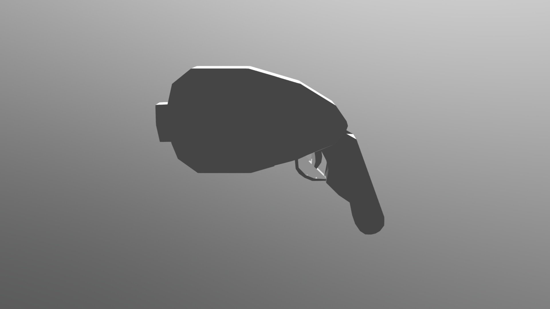 Gun - 3D model by desrhe [4c0e33d] - Sketchfab