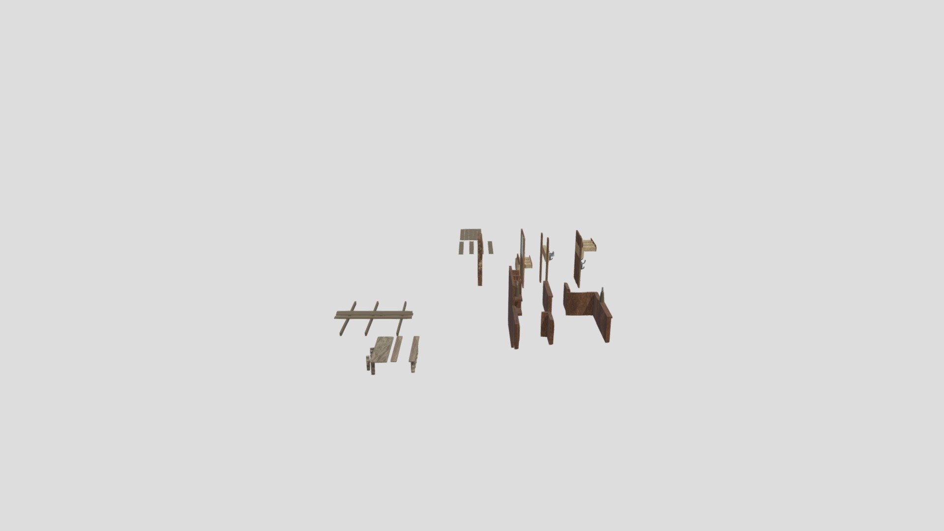 Modular Props-- Saloon