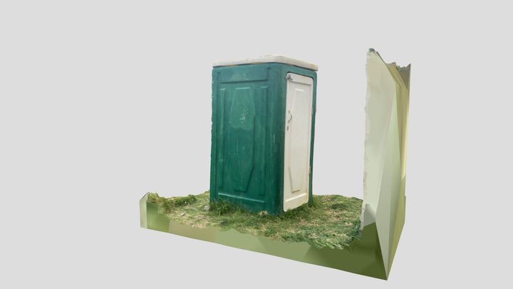 Porta Potty 3D Model