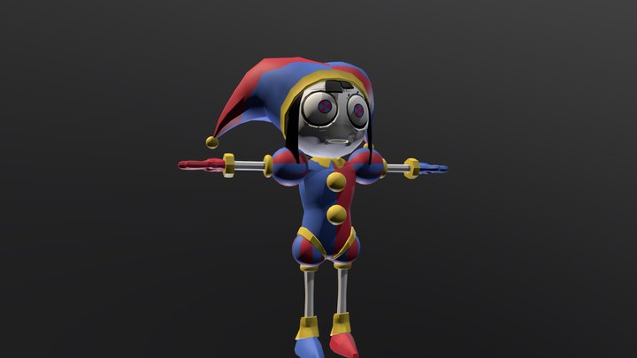 Pomni V2 3D Model