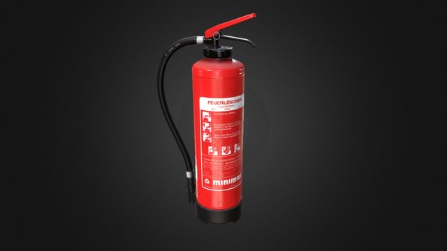 Extinguisher 3D Model