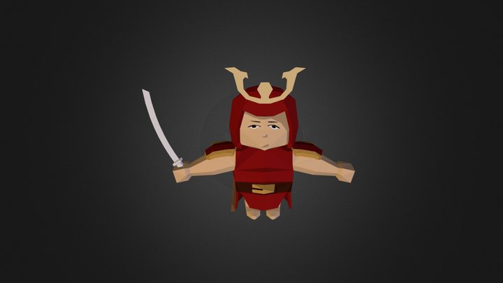 Samurai 3D Model