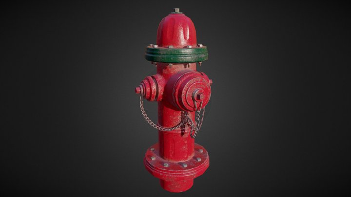 Fire Hydrant 3D Model