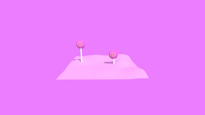 Candy Land 3D Model