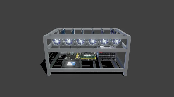 Asset Numi - Internal Maining 3D Model