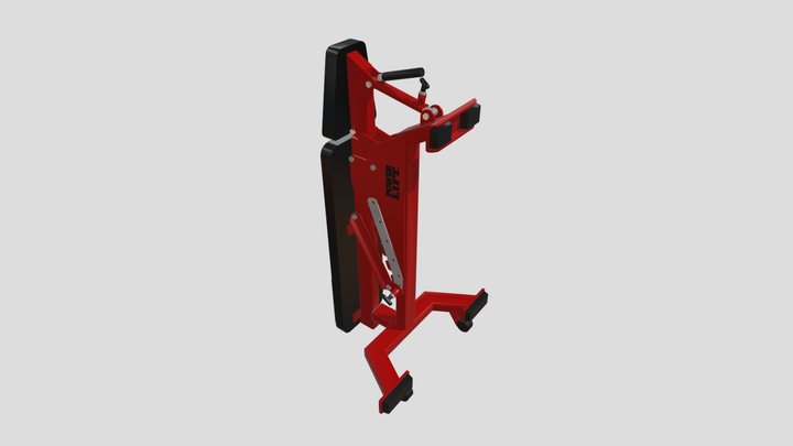 Multi Angle Bench Standing 3D Model