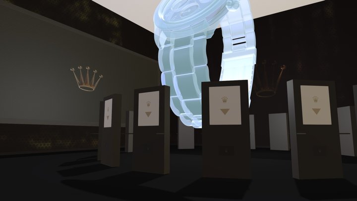 Hologramme 3D Model