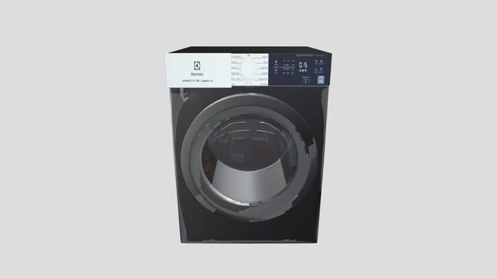 Washing Machine 3D Model