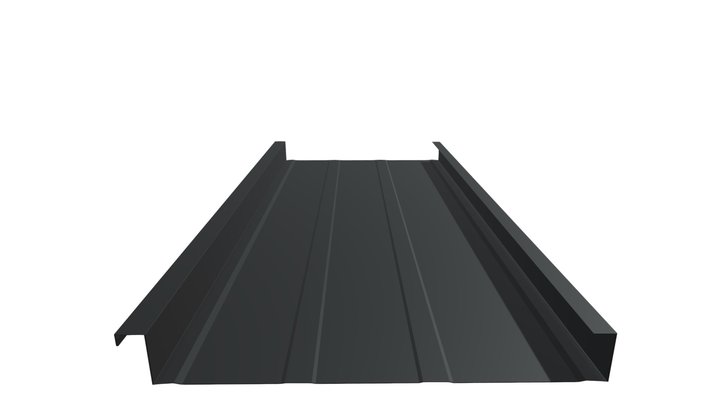 1.5" Mechanical Standing Seam - Now Metals 3D Model