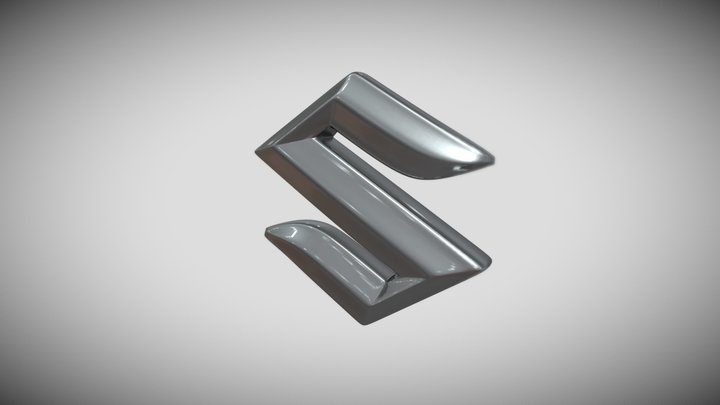 Suzuki Logo 3D Model