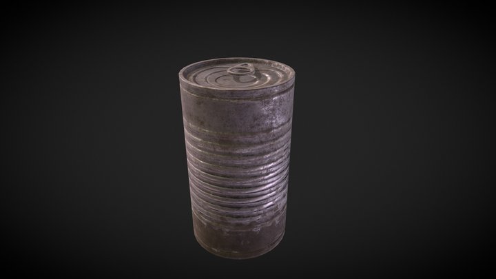 Food Can01 3D Model