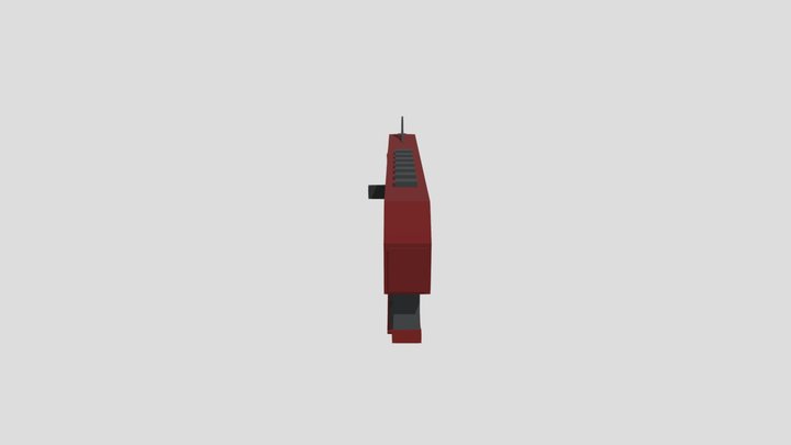 40k bolter 3D Model