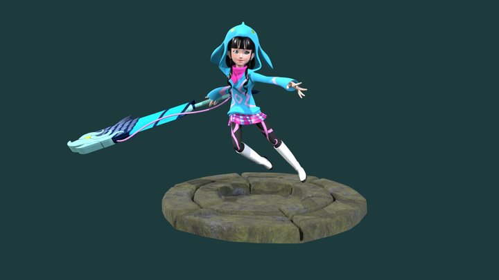 Viona 3D Model