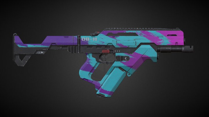 SMG 3D Model