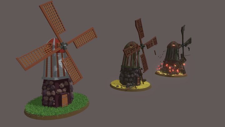 ДЗ: Повреждения 3D Model