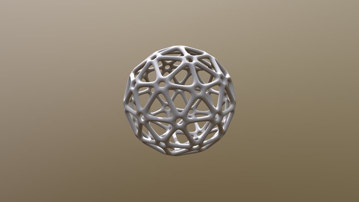 3D Ball For 3D Printing Model 3D Model