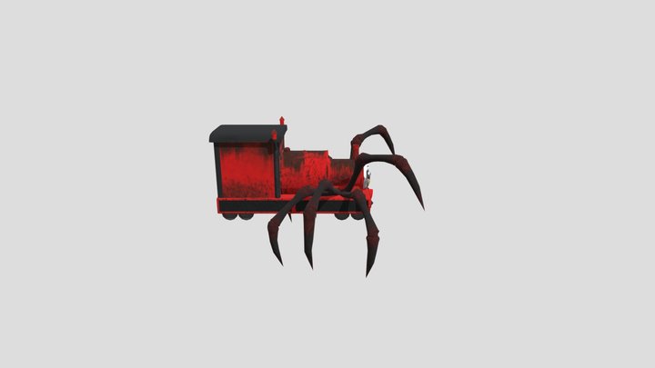Charles-v1-choo-choo-charles-rigged (1) 3D Model