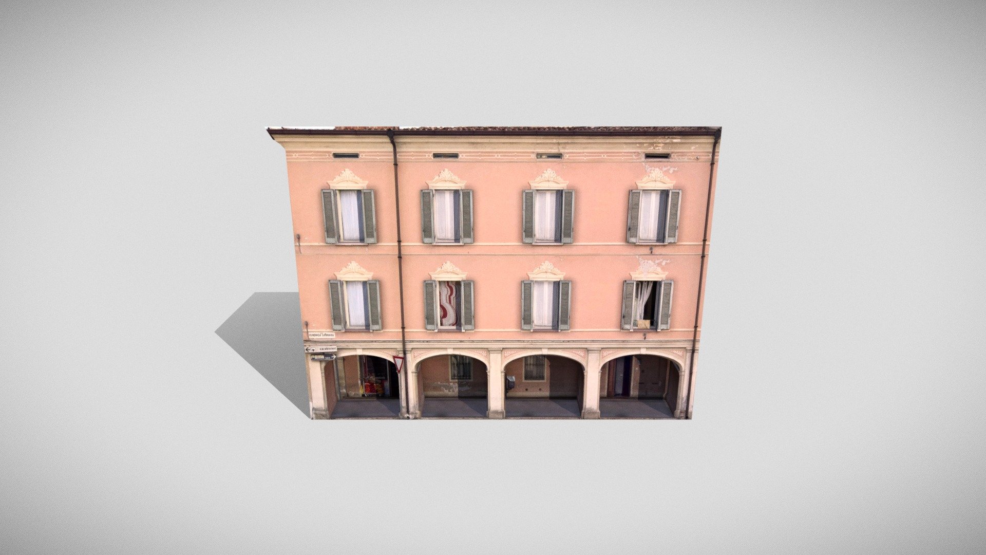 Old Building Game Asset
