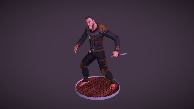 Thief 3D Model