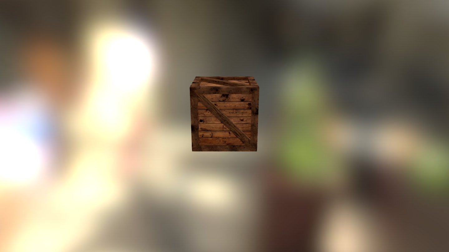 Wooden Crate with Normals - 3D model by Zachery9111 [4c1a115] - Sketchfab
