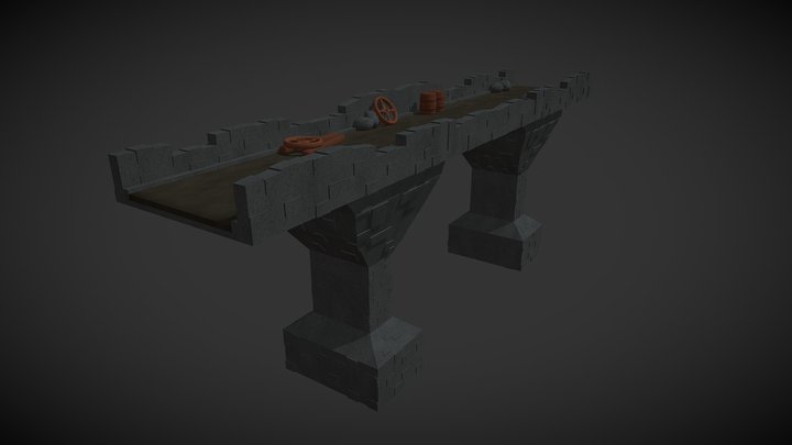 Medieval Bridge – Modello 3D gratuito STL