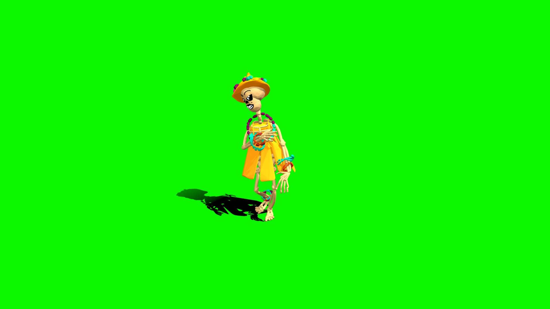 Samba Dancing Yellow S M A