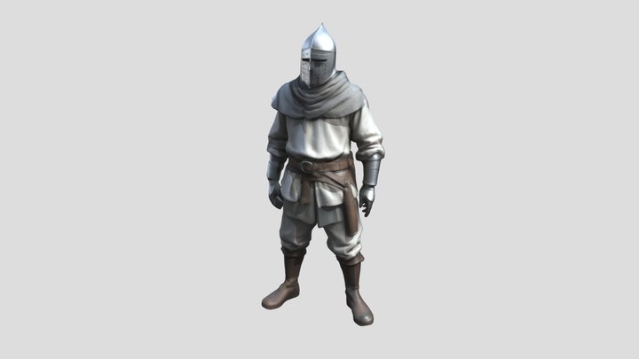 Knight 3D Model