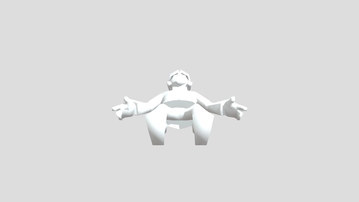 Peasant 3D Model