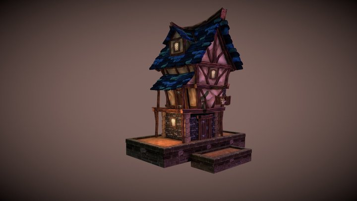 Blacksmiths House 3D Model