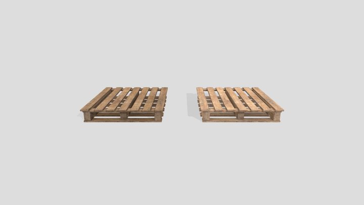 woodenpallet 3D Model