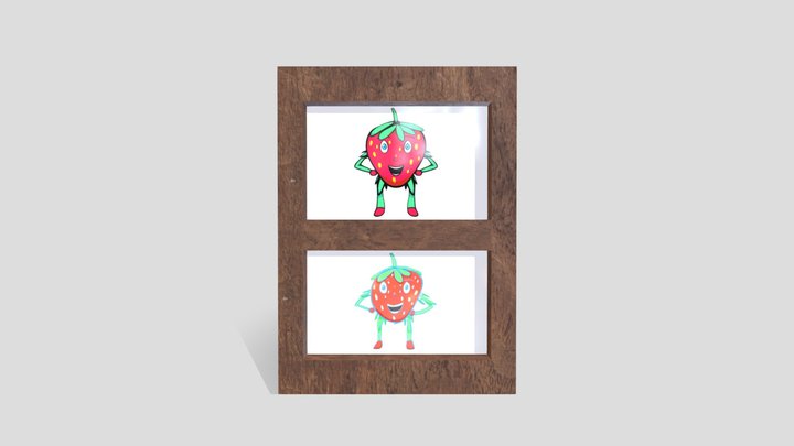 Double Wooden Portrait – Free 3D Model STL