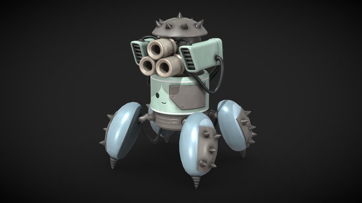 Tiny Bot 3D Model