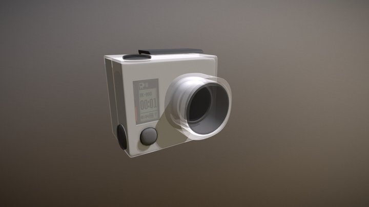 GoPro with zoom lens – Free 3D Model STL