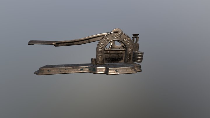 Tobacco Plug Cutter 3D Model