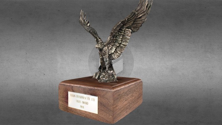 eagle Trophy 3D Model