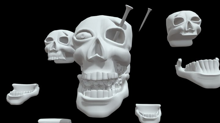 BROKEN - artistic 3D project 3D Model