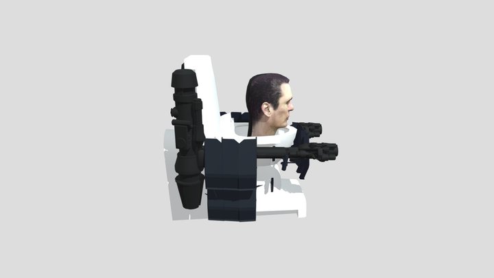 G-Toilet V2 3D Model