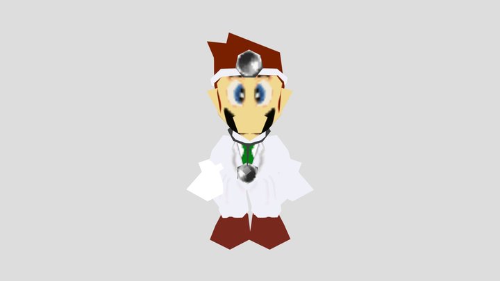 Smash Remix - Dr Luigi (model recreación)