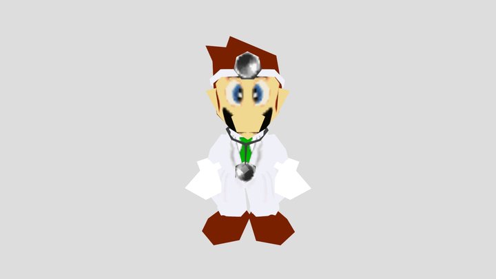 Smash Remix - Dr Luigi (model recreación)