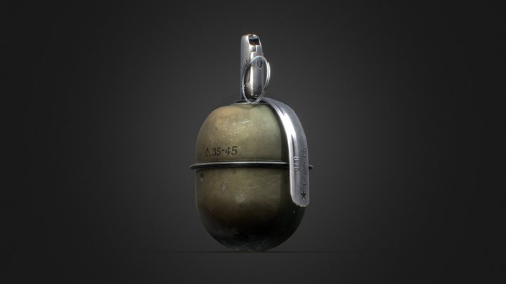 Grenade RGD-5 3D Model
