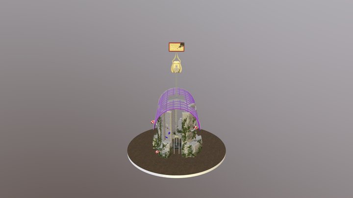Willy Wonka Theme Park Ride 3D Model