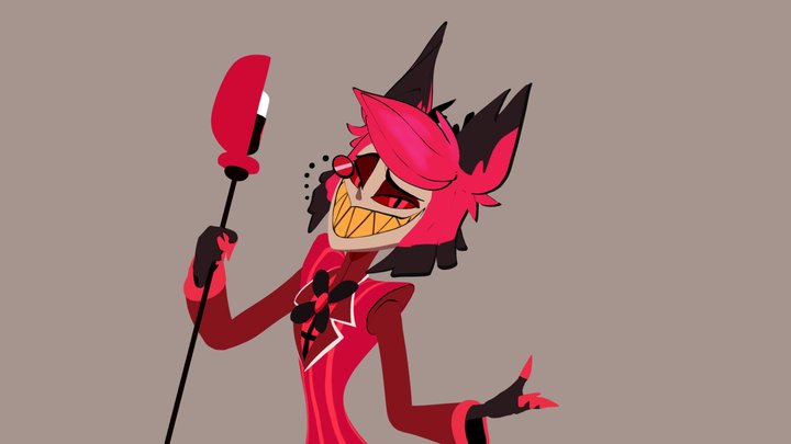Alastor - Hazbin Hotel 3D Model