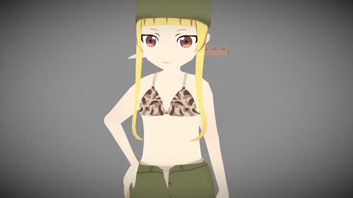 Fukaziroh 3D Model