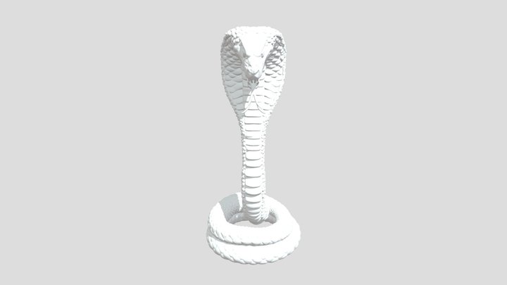 Stone Cobra Sculpture