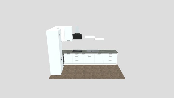 Kuchnia Wersja 1 3D Model
